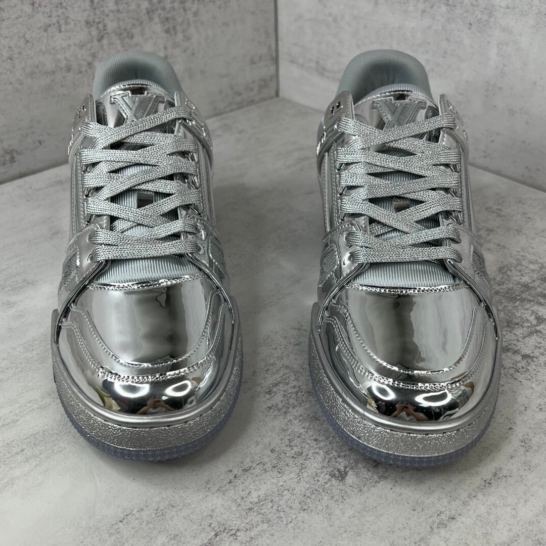 Louis Vuitton Trainers "Silver"