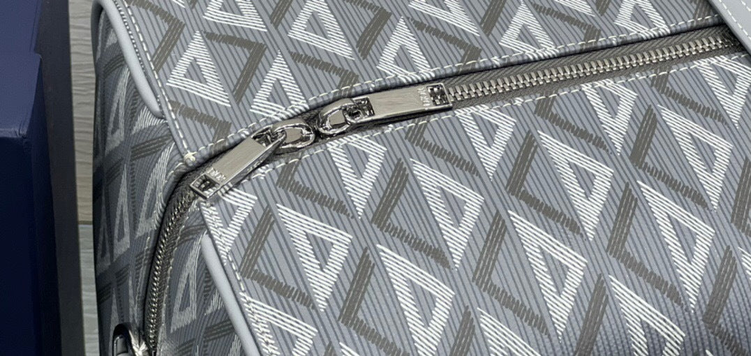 Dior Lingot 50 CD Diamond Duffle Bag