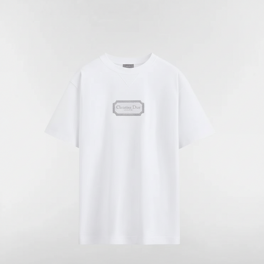 Dior Christian Dior Couture T-Shirt "White Cotton Jersey"