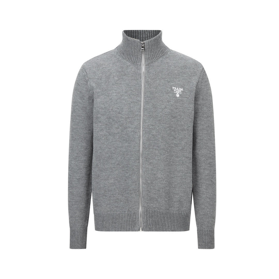 Prada Cashmere Cardigan "Grey"