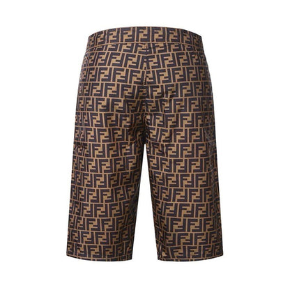 Fendi FF Monogram Shorts "Beige"