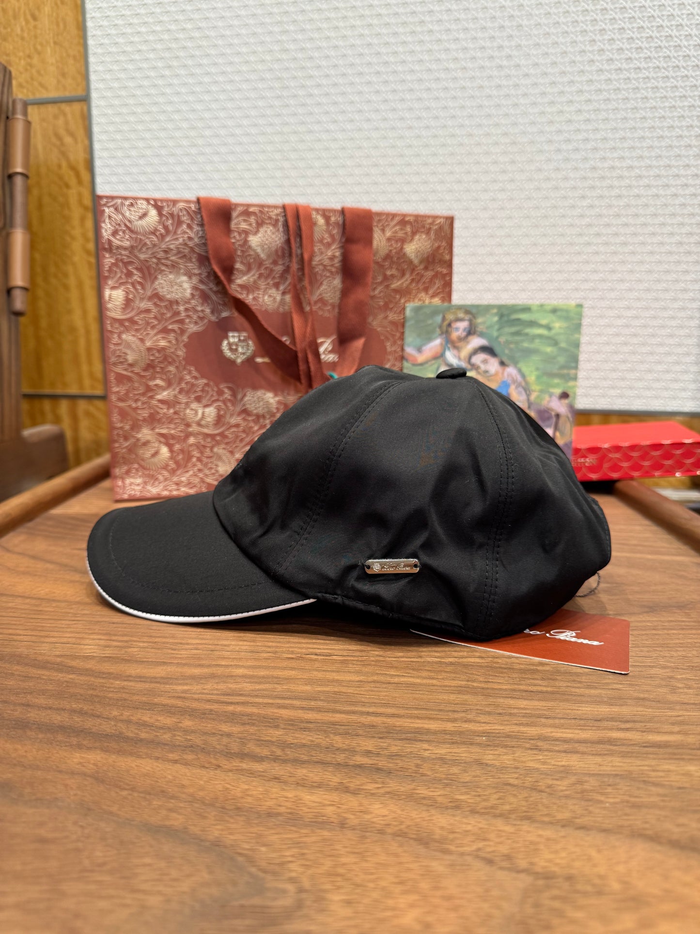Loro Piana Baseball Hat "Black"