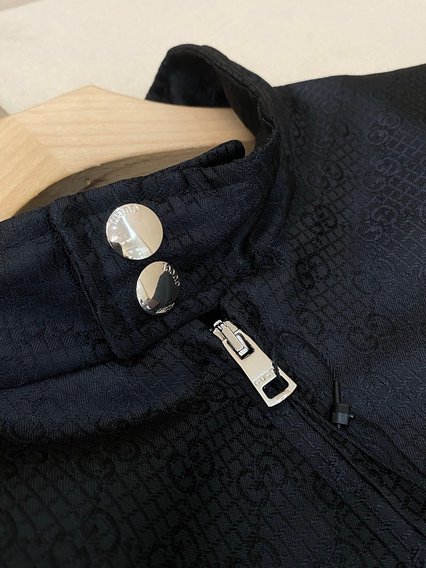 Gucci GG Ripstop Zip Jacket "Black"