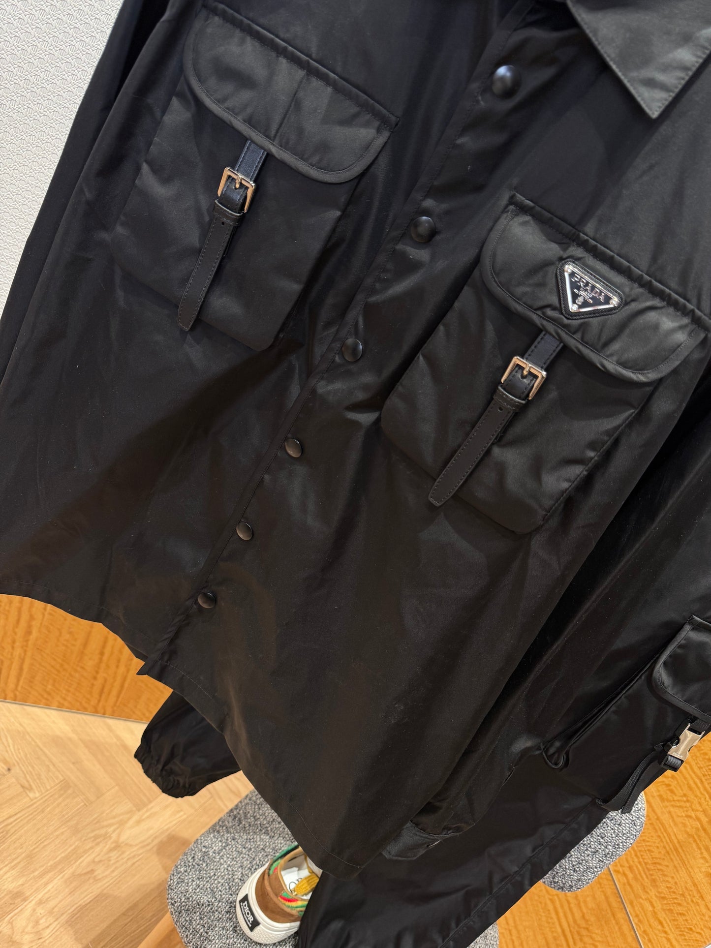 Prada Re-Nylon Shirt "Black"
