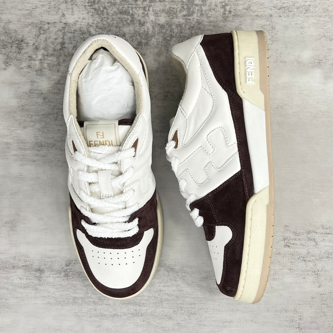Fendi Match "White-Burgundy Red"