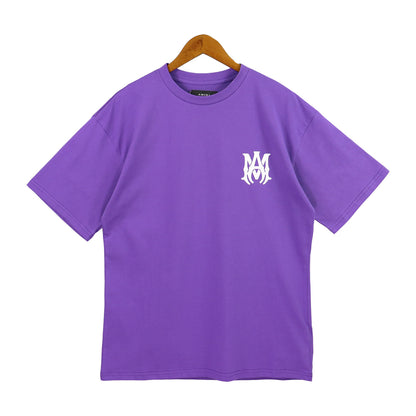Amiri MA Core Logo Print "Purpe-White"