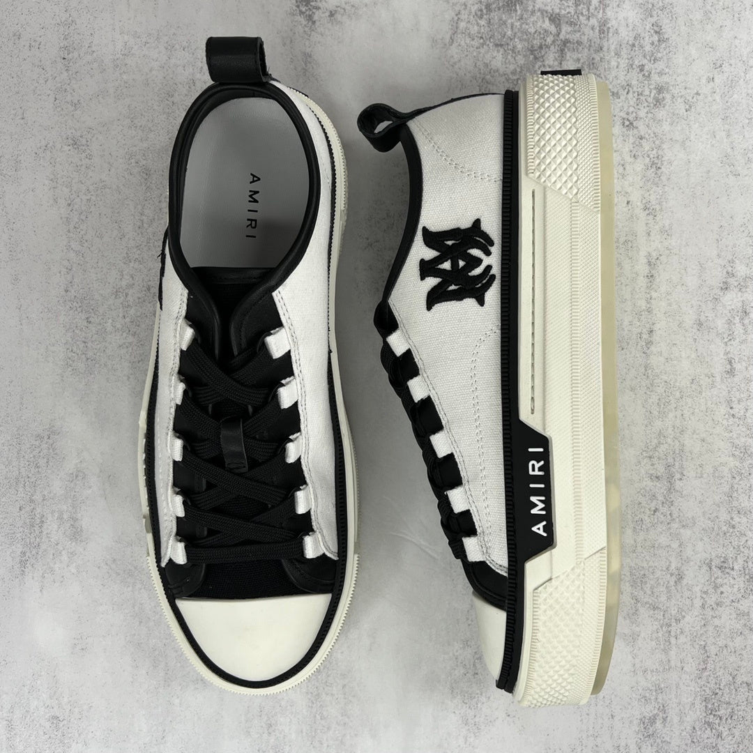 Amiri Court Low "White-Black"