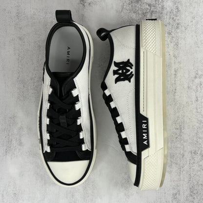 Amiri Court Low "White-Black"