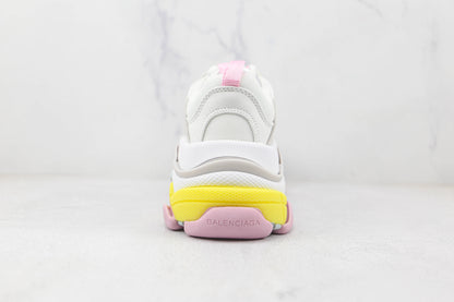 Balenciaga Triple S "Grey-Pink-Yellow"