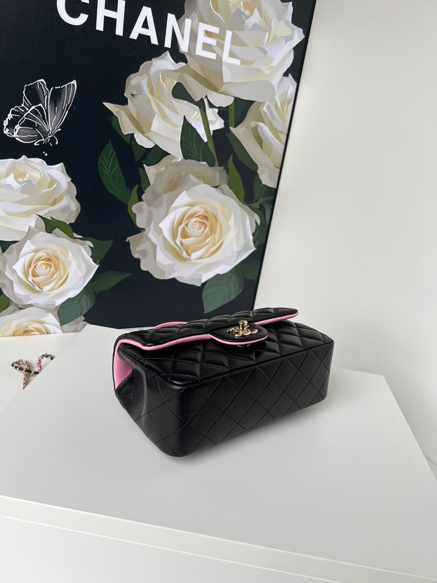 Chanel Large Flap Bag With Top Handle