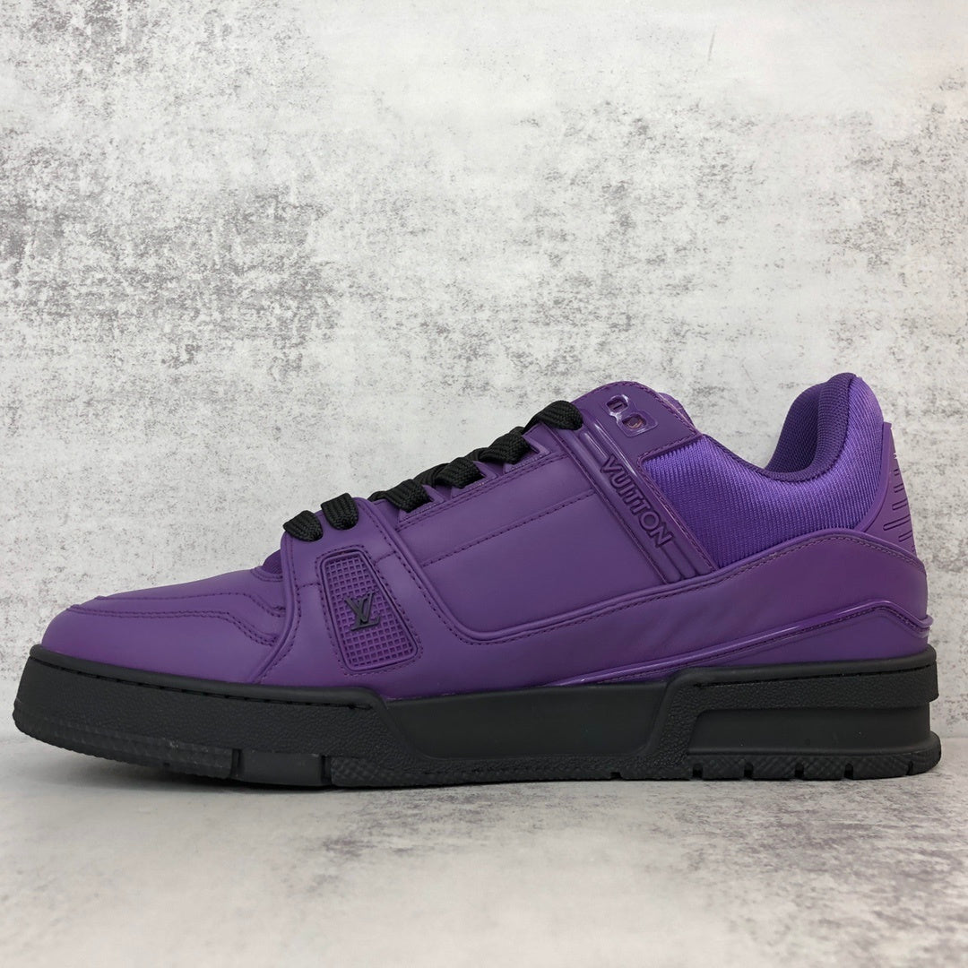 Louis Vuitton Trainers "Purple-Black"