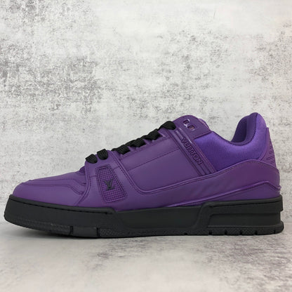 Louis Vuitton Trainers "Purple-Black"