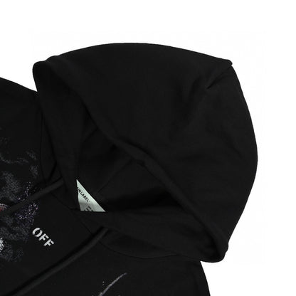 Off-White Galaxy Brushed Hoodie "Black"