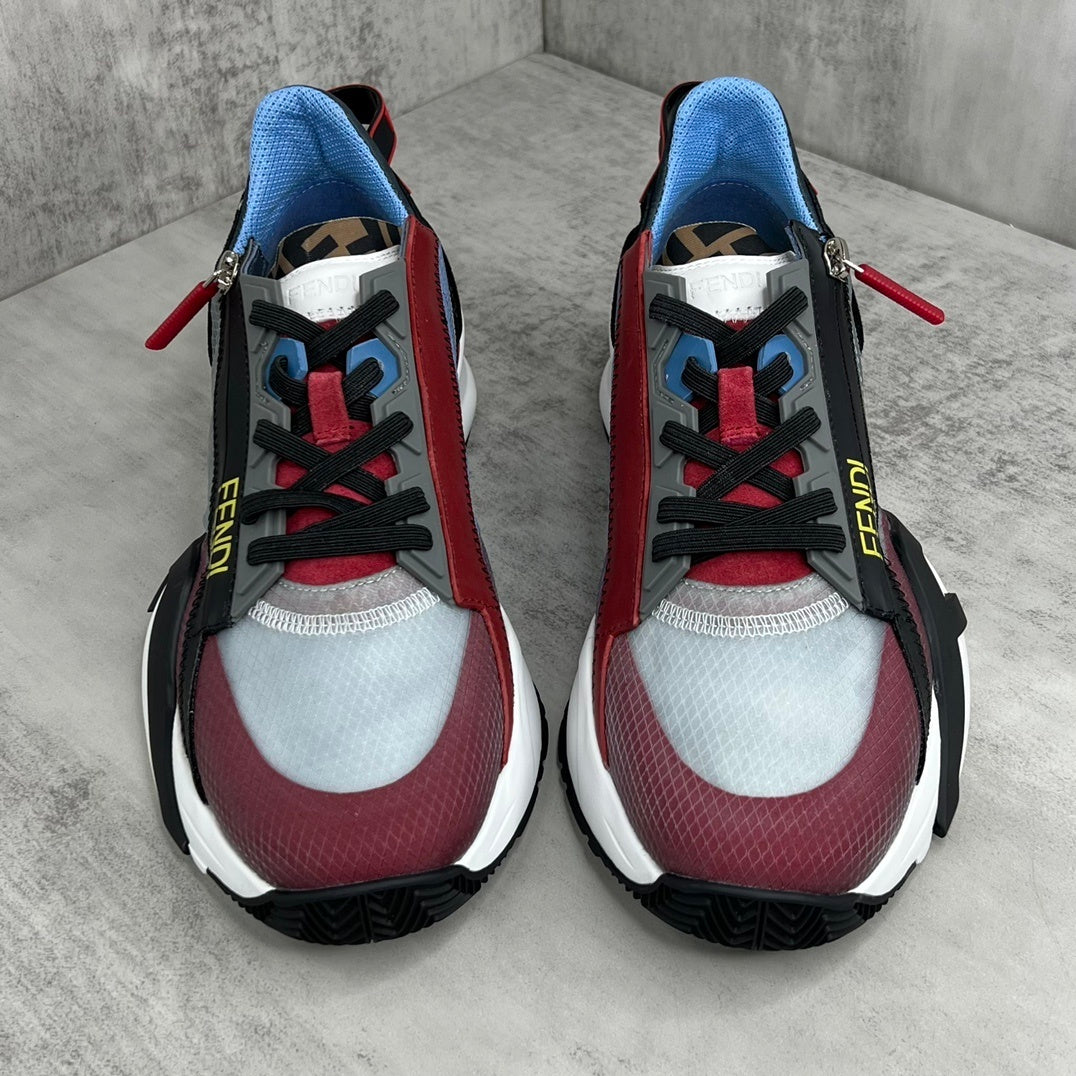 Fendi Flow "Grey-Black-Red"