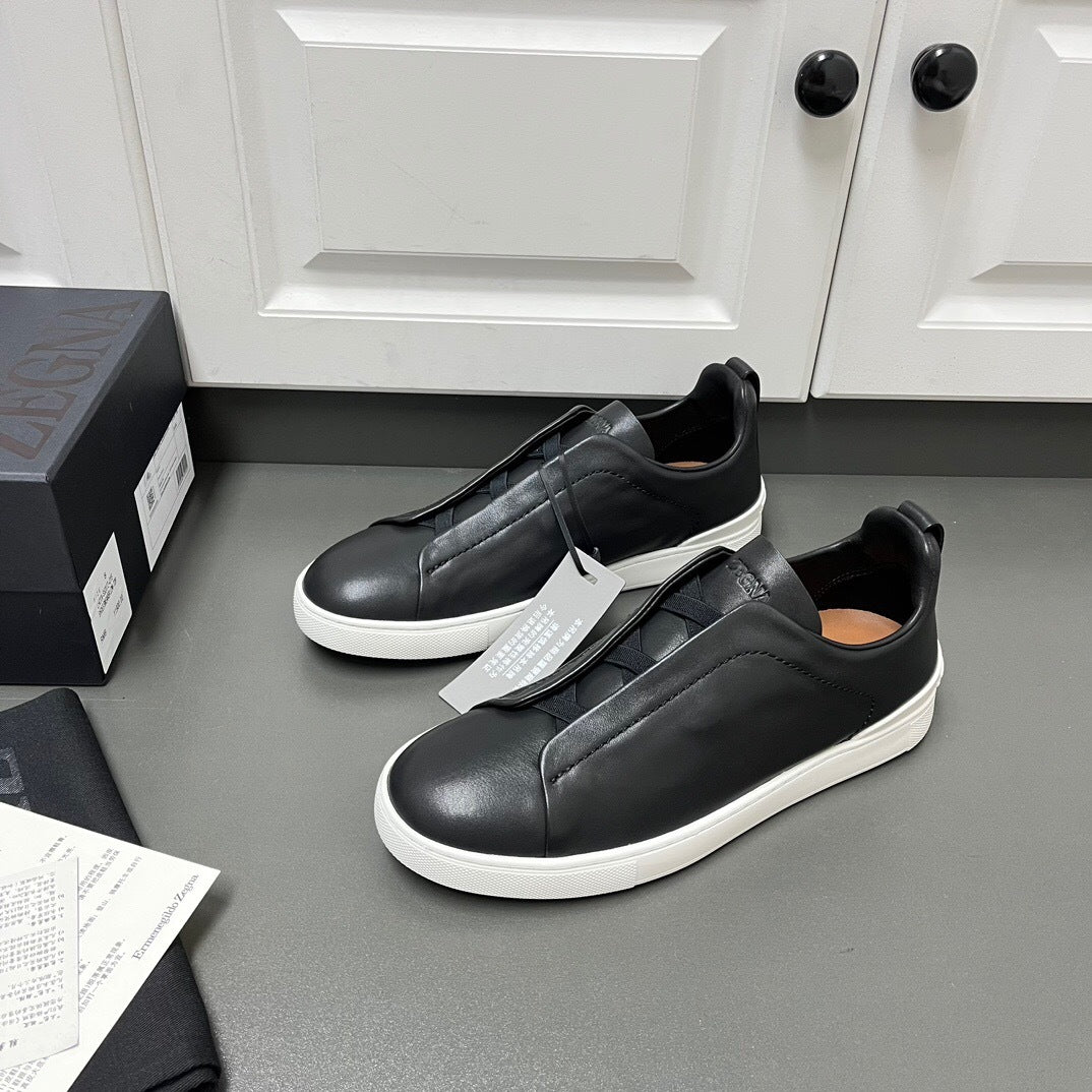 Zegna Triple Stitch Seconds Skin "Black"