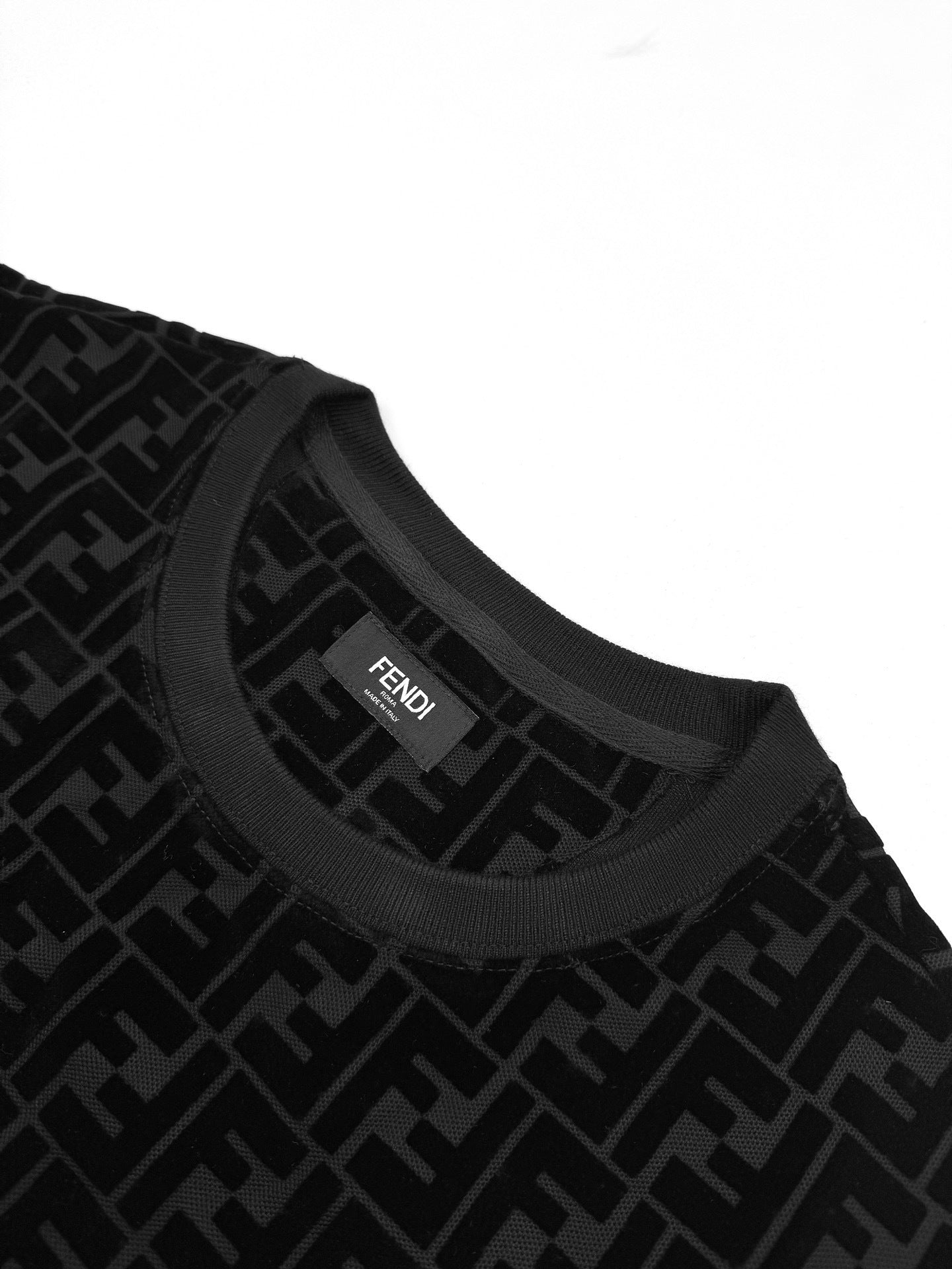 Fendi FF Monogram Sweatshirt "Black"