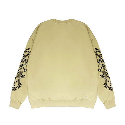 Amiri Checkered Bones "Beige-Black"