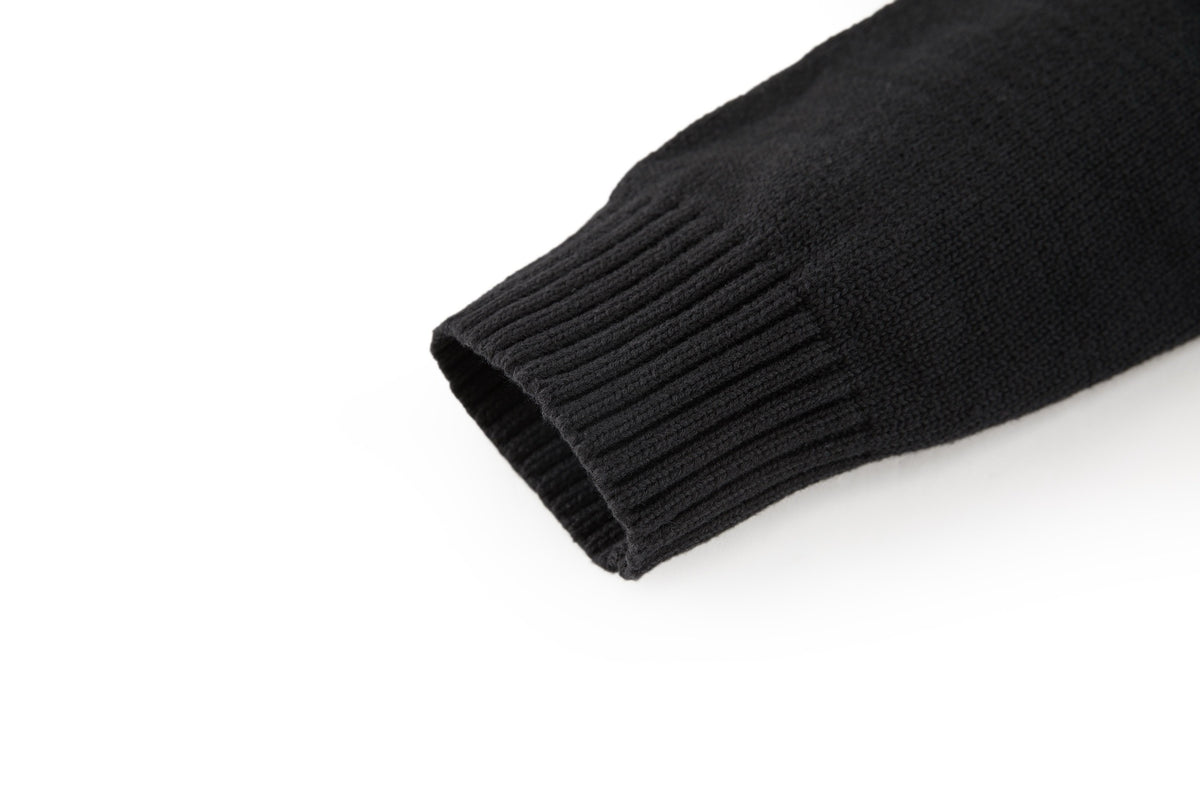 Moncler Wool & Cashmere Blend Jumper "Black"