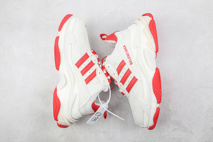 Balenciaga x Adidas Triple S "White-Red"