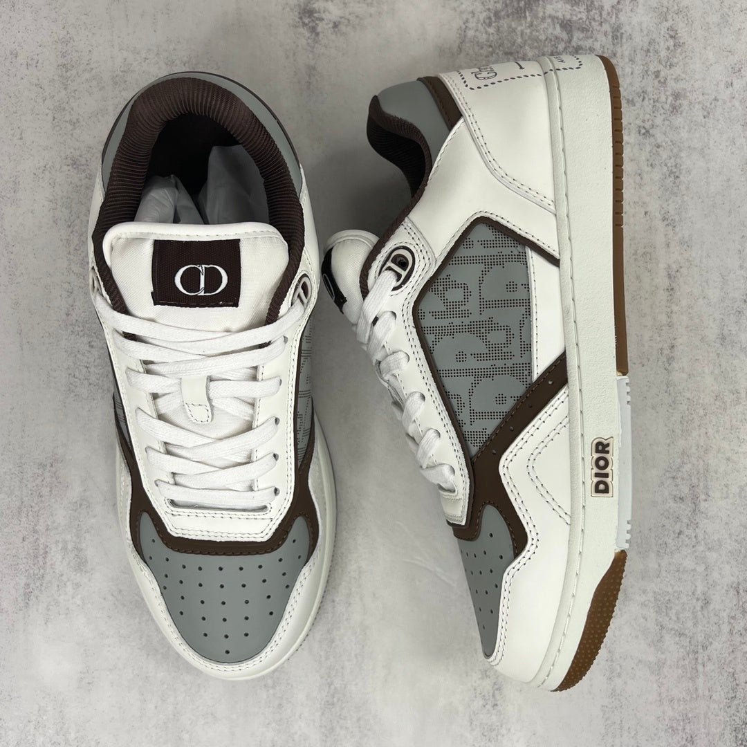 Dior B27 Low "White-Grey-Brown"