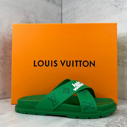 Louis Vuitton Slides "Green"