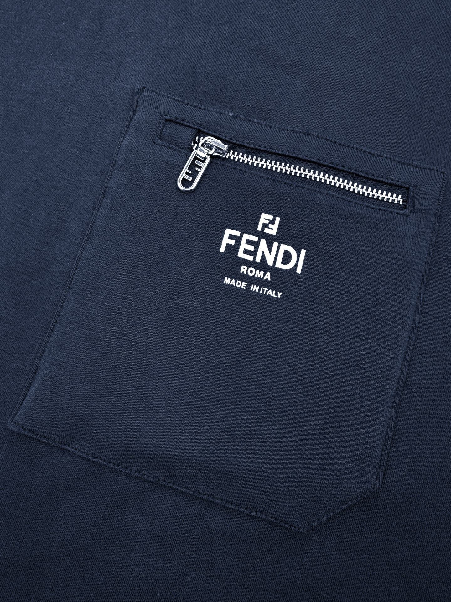 Fendi T-Shirt "Blue"