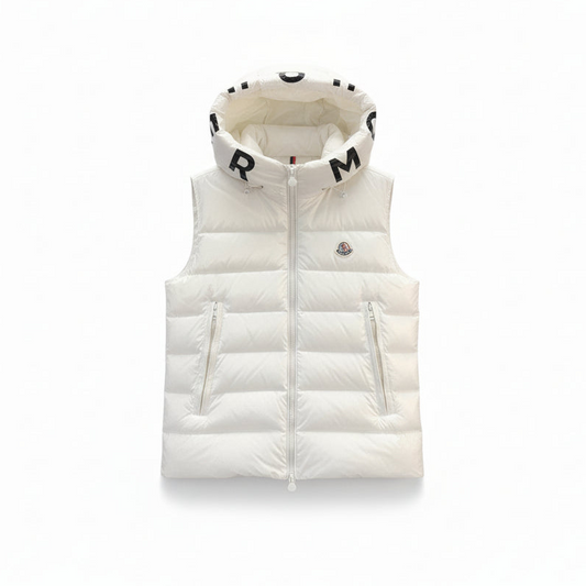 Moncler Montreuil Down Vest "White"