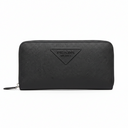 Prada Long Saffiano Leather Wallet