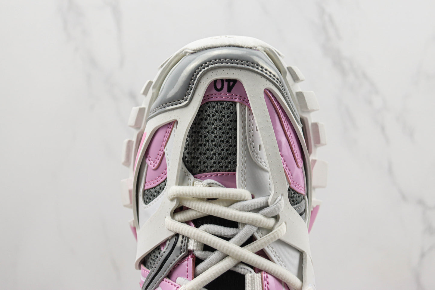 Balenciaga Track "White-Rose Pink-Grey"