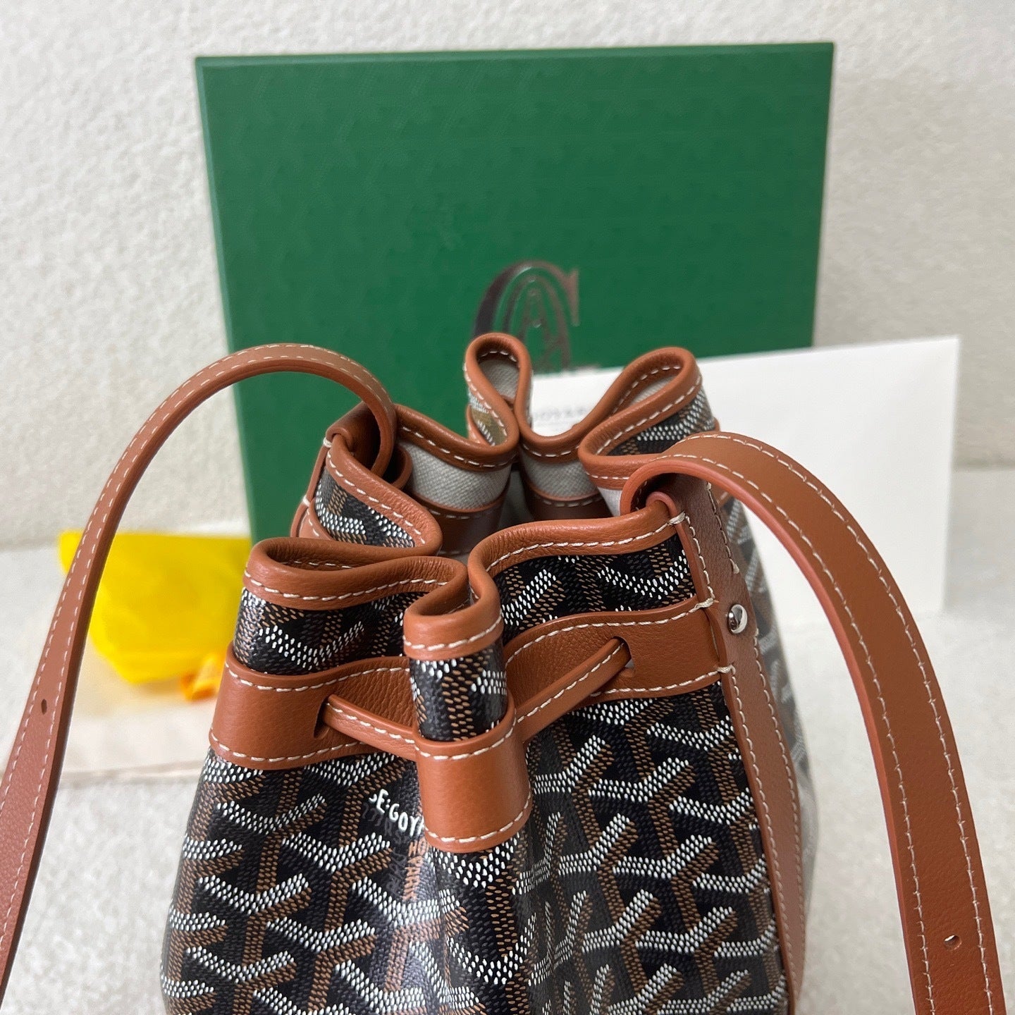 Goyard Petit Flow Bucket Bag