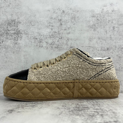 Chanel Tweed "Beige-Black"