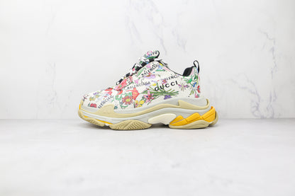 Balenciaga x Gucci Triple S "The Hacker Project Flora"