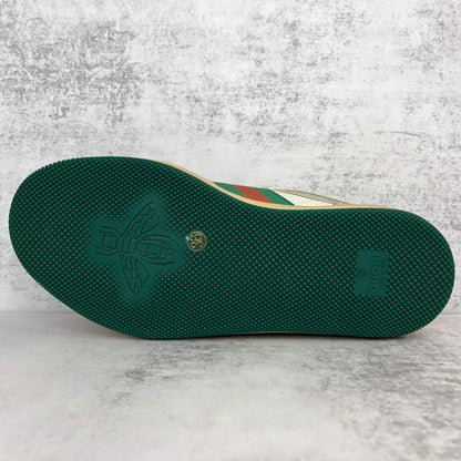 Gucci Screener "Distressed Beige-Green-White"
