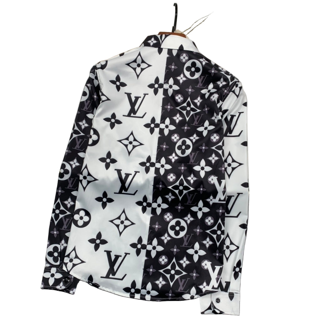 Louis Vuitton Monogram Shirt "Black/White"