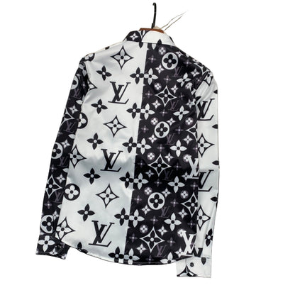 Louis Vuitton Monogram Shirt "Black/White"