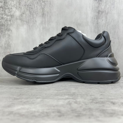 Gucci Rhyton Interlocking G "Black-White"