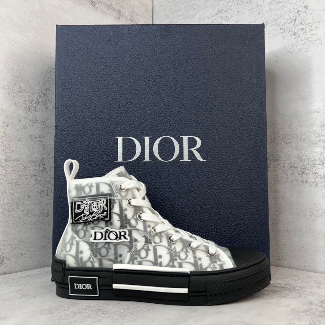 Dior B23 High-Top "White-Black Sole"
