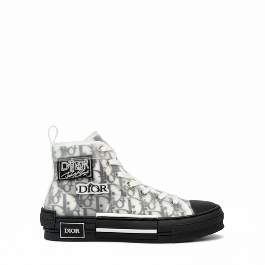 Dior B23 High-Top "White-Black Sole"
