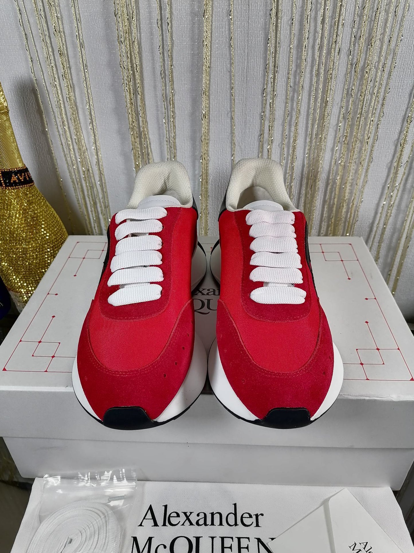 Alexander McQueen Sprint Runner "Lust Red"