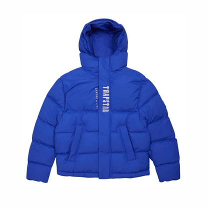 Trapstar Decoded Down Jacket "Blue"