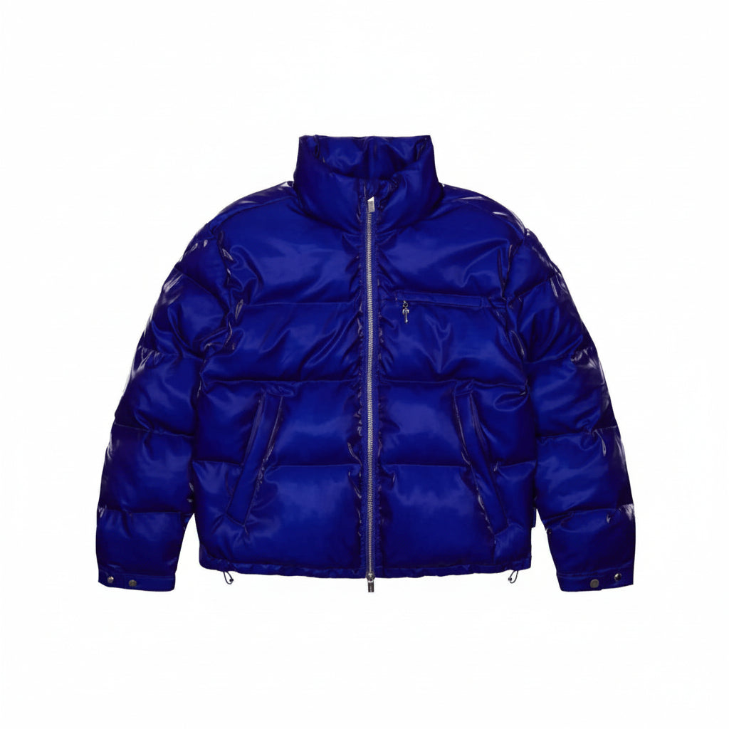 Trapstar Irongate Down Jacket "Shiny Blue"