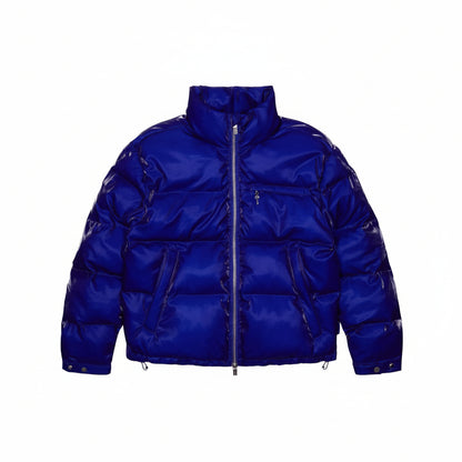 Trapstar Irongate Down Jacket "Shiny Blue"