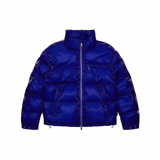 Trapstar Irongate Down Jacket "Shiny Blue"