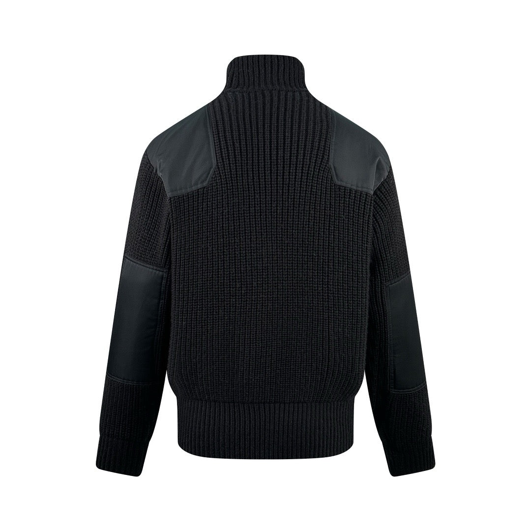 Prada Wool and Cashmere Cardigan "Black"