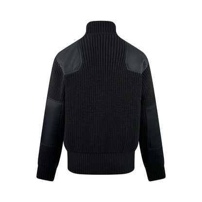 Prada Wool and Cashmere Cardigan "Black"