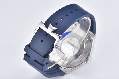 Vacheron Constantin Overseas 42mm Blue Rubber Strap Blue Dial