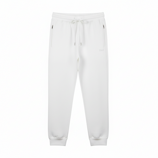 Dior Track Pants "White Cahsmere and Cotton Knit"