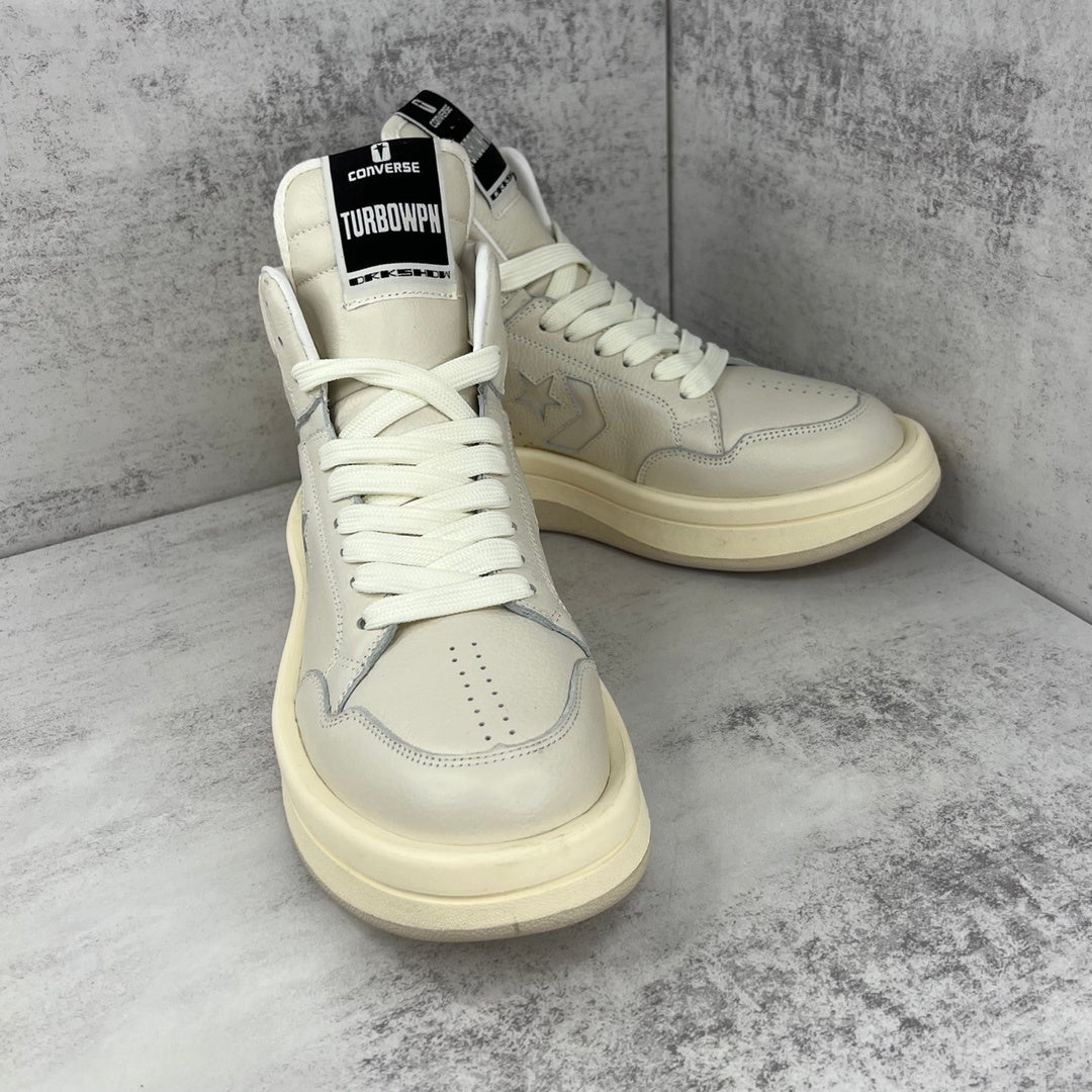 Rick Owens x Converse TURBOWPN High "Beige"