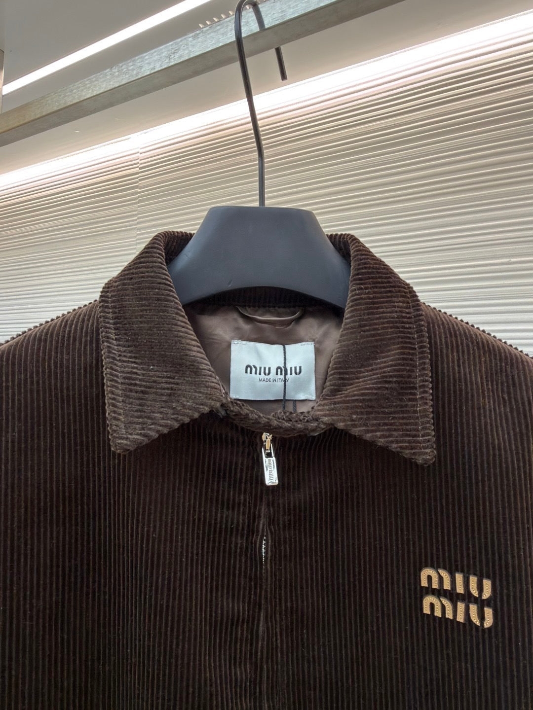 Miu Miu Corduroy Jacket "Brown"