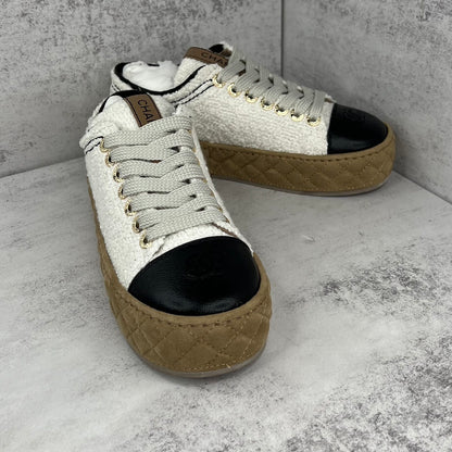 Chanel Tweed "White-Black"